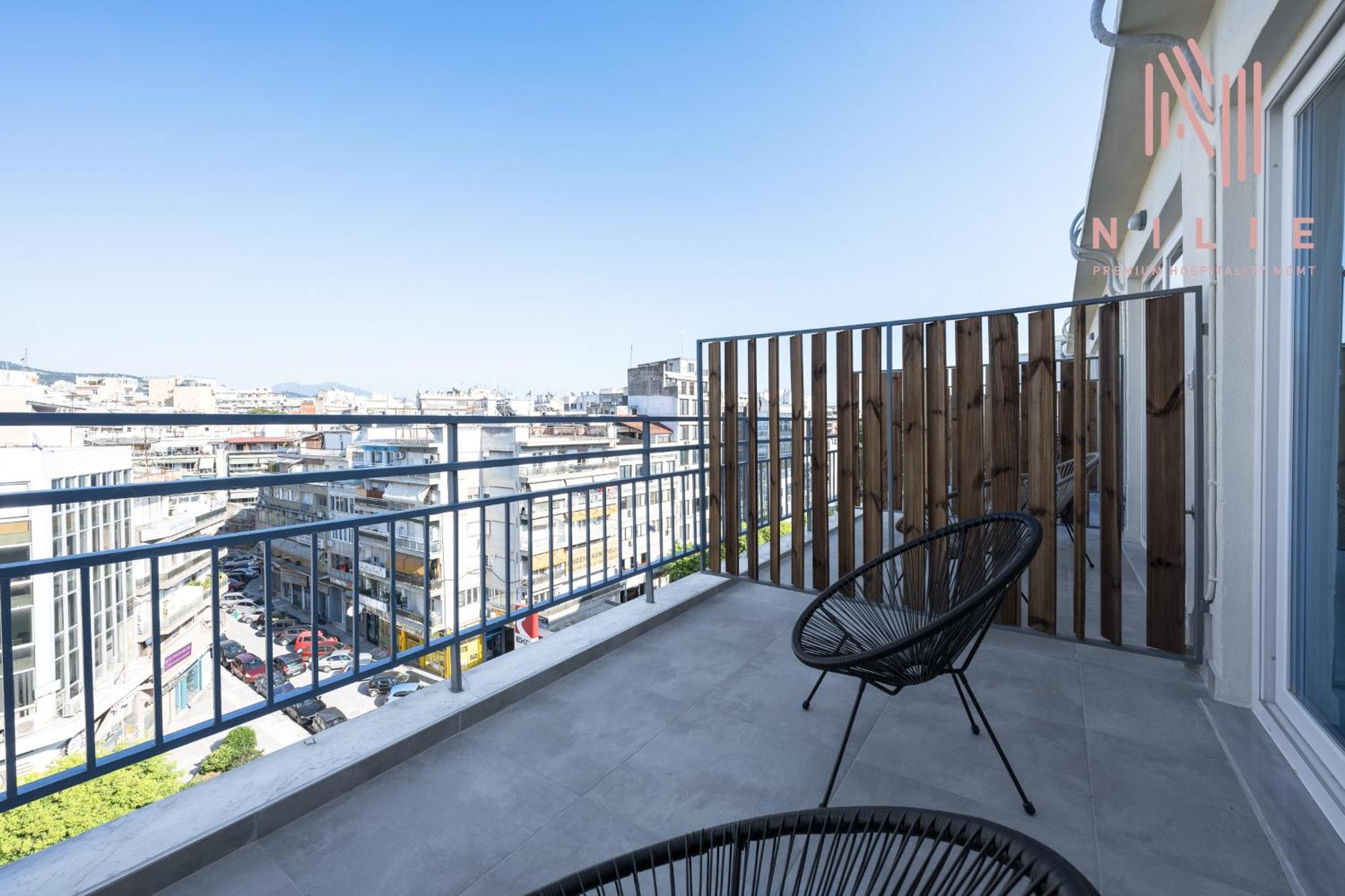 Апартаменти V1 Penthouse, Nilie Hospitality Mgmt Салоніки Екстер'єр фото